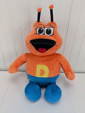 Build A Bear AIDA Clubbies DODO Plush 16" Stuffed Animal BABW Orange Blue Rare